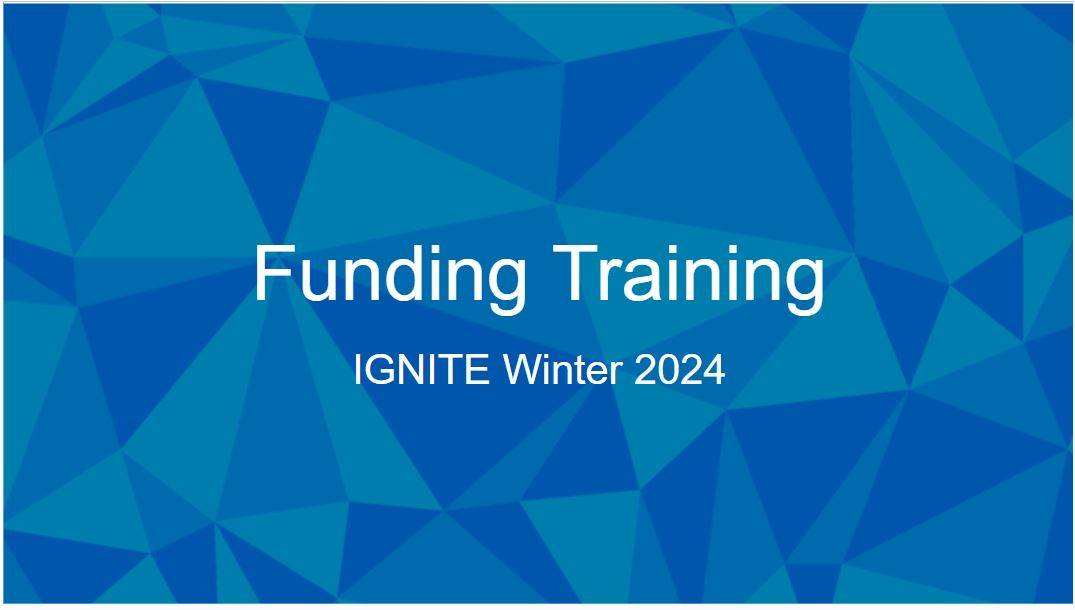 Funding Training PowerPoint